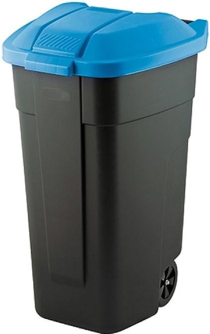 Контейнер для мусора Keter O/W 110л Black/Blue