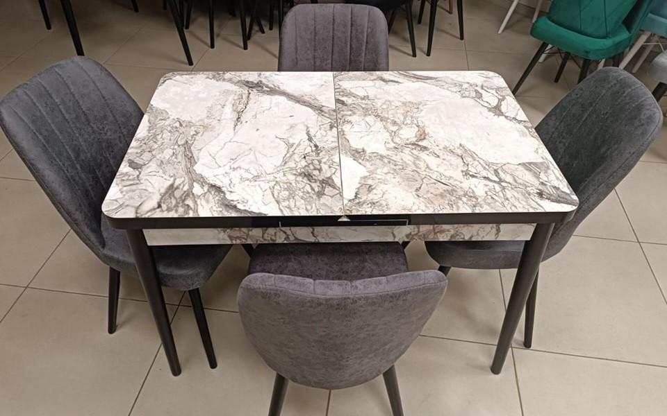 Набор стол и стулья Kelebek ES-903 (4 стула)