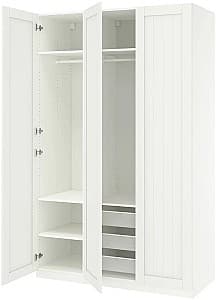 Dulap IKEA Pax/Gullaberg rafturi/bare/cosuri 150x60x236 Alb