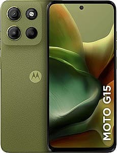 Мобильный телефон Motorola Moto G15 8/256GB Iguana Green