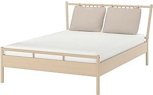 Кровать IKEA Bjorksnas Lonset 140х200 Березовый шпон (Бежевый)