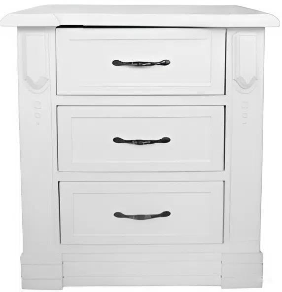 Прикроватная тумбочка Viitorul Serenada III Белый