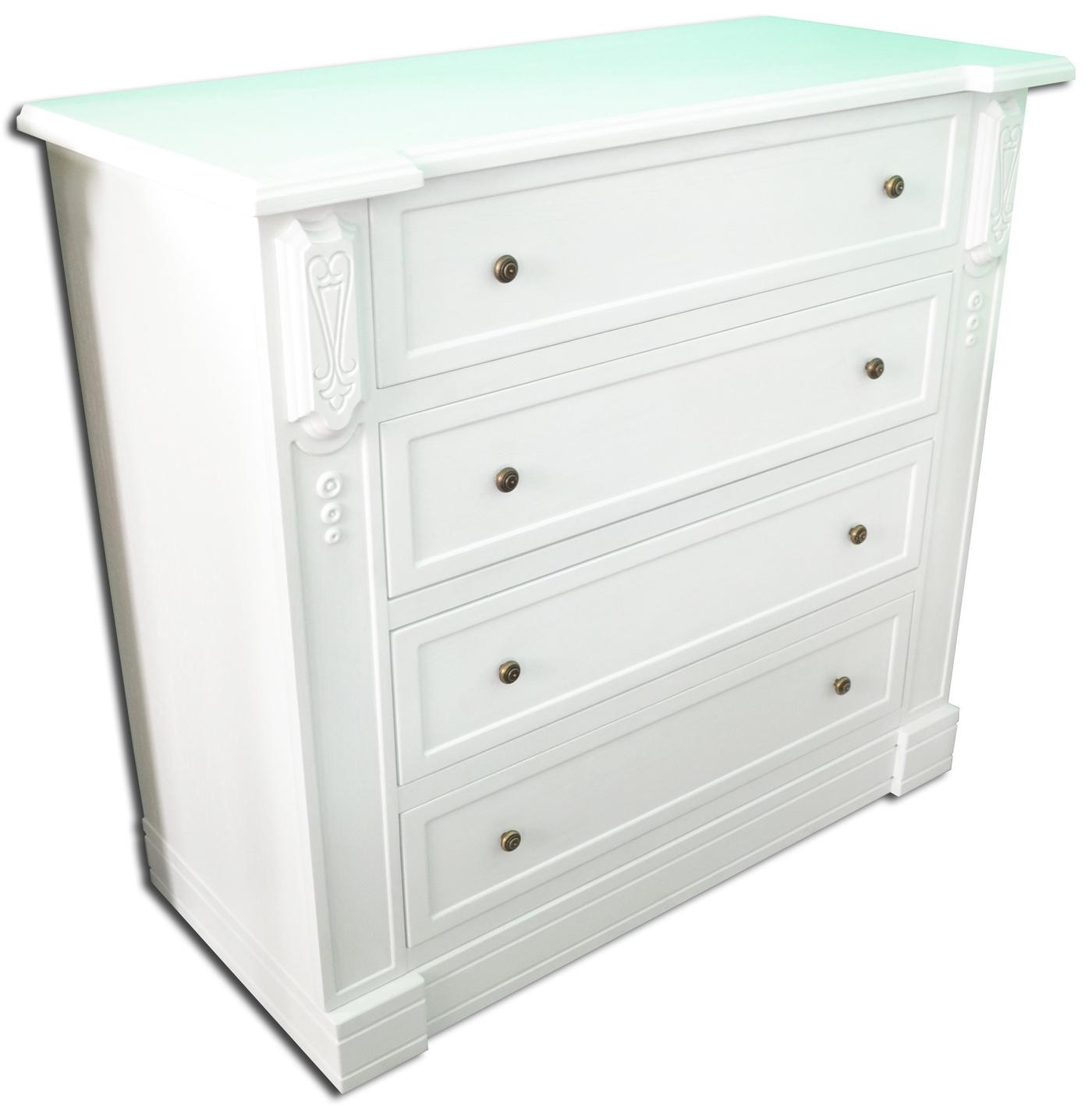 Комод Viitorul Serenada III Белый