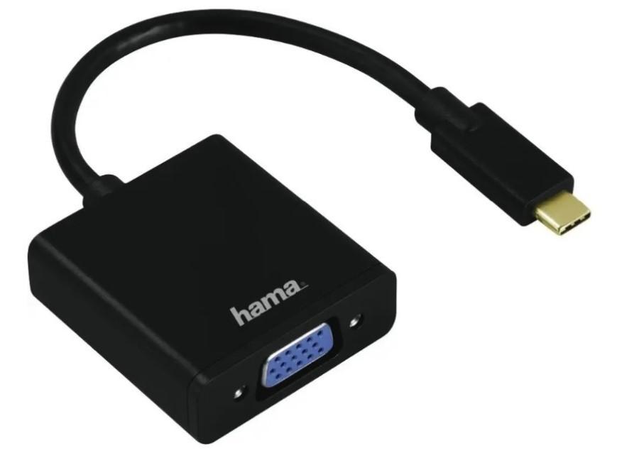 Сетевой адаптер Hama USB-C to VGA (300088)