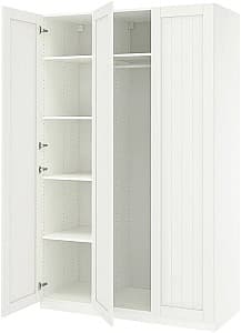 Шкаф IKEA Pax/Gullaberg полки/штанга 150x60x236 Белый