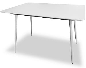 Ламинированный стол Kroll DT-1-140 White (Белый)