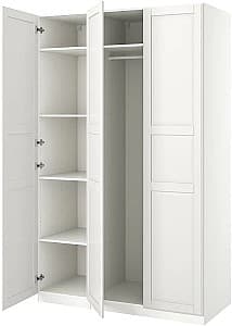 Шкаф IKEA Pax/Tyssedal полки/штанги 150x60x236 Белый