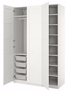 Шкаф IKEA Pax/Bergsbo полки/штанги/корзины 150x60x236 Белый