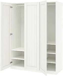 Шкаф IKEA Pax/Gullaberg полки/штанги 150x60x201 Белый