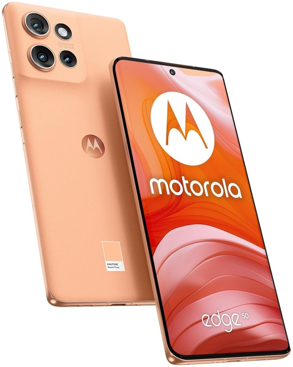 Telefon mobil Motorola Edge 50 12/512GB Peach Fuzz