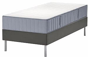 Кровать IKEA Lyngor/Vagstranda/Bjorli твердый 90x200 20cm Синий/Темно-серый