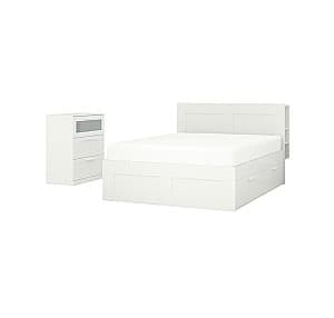 Спальня IKEA Brimnes White 160x200