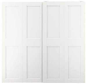 Dulap-cupe IKEA Pax/Grimo cu cadru 200x66x201 Alb