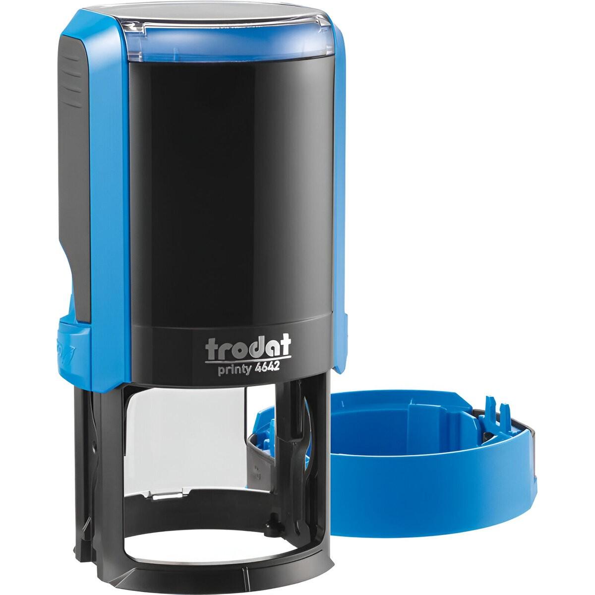 Печать Trodat PRINTY 4642, диаметр 42 мм, синяя, 166971