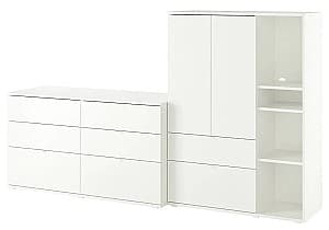 Комод IKEA Vihals 245x47x140 Белый