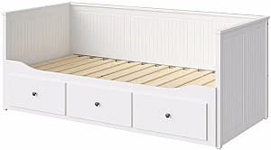 Кровать IKEA Hemnes 3 ящика 80x200 Белый