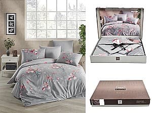 Комплект постельного белья New Home Ranforce Liya Grey 7197-01