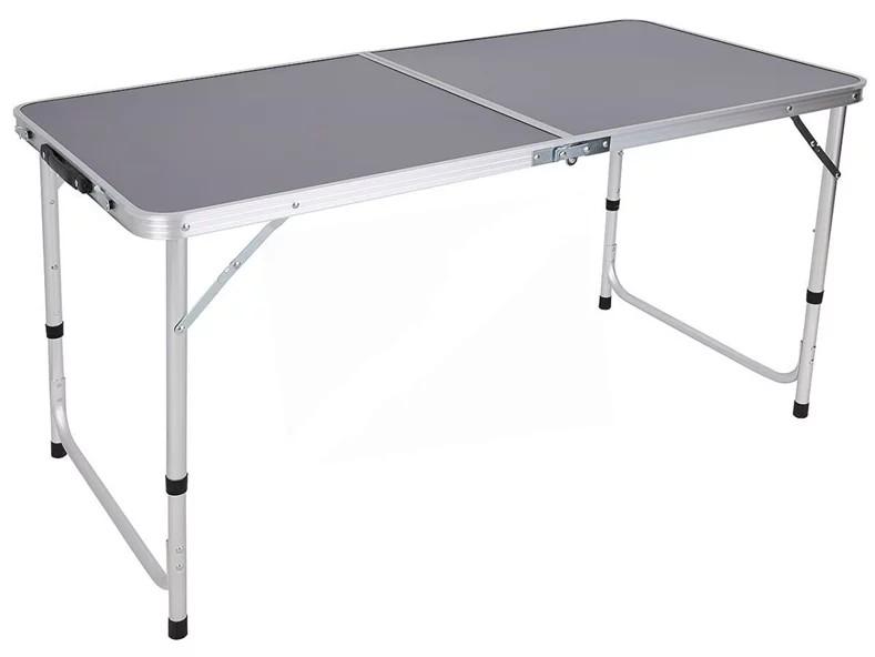 Раскладной стол Enero Camp 1055213 Grey/Silver