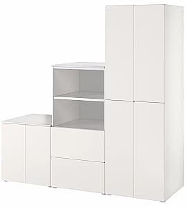 Шкаф IKEA Smastad/Platsa 180x57x181 Белый