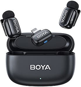 Микрофон Boya Mini 15 2.4GHz Wireless Microphone Lightning Black