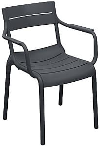 Стул для сада DP Ruben Brown Dark Grey