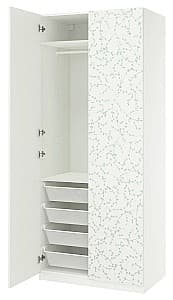 Dulap IKEA Pax/Linnaberg 100x60x236 Alb/Model