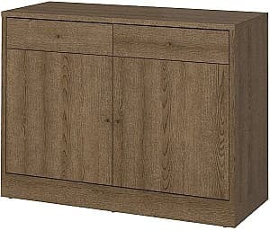 Комод IKEA Tonstad 121x47x90 Коричневый/Дубовый шпон