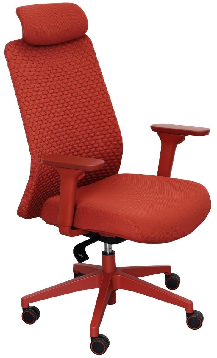 Fotoliu de birou DP Gino Rosu