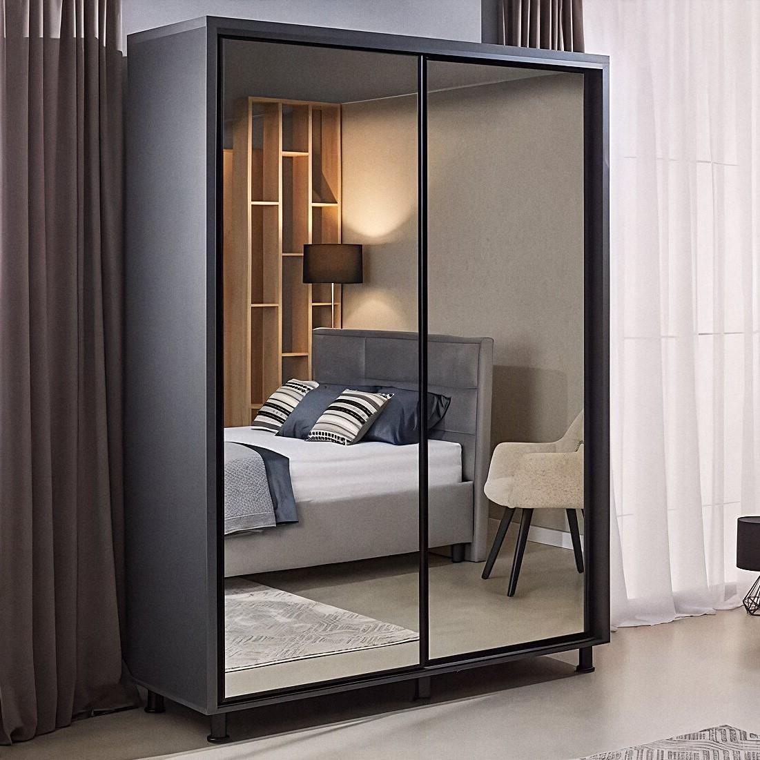 Dulap-cupe Ambianta Havana 1.6 m Grafit