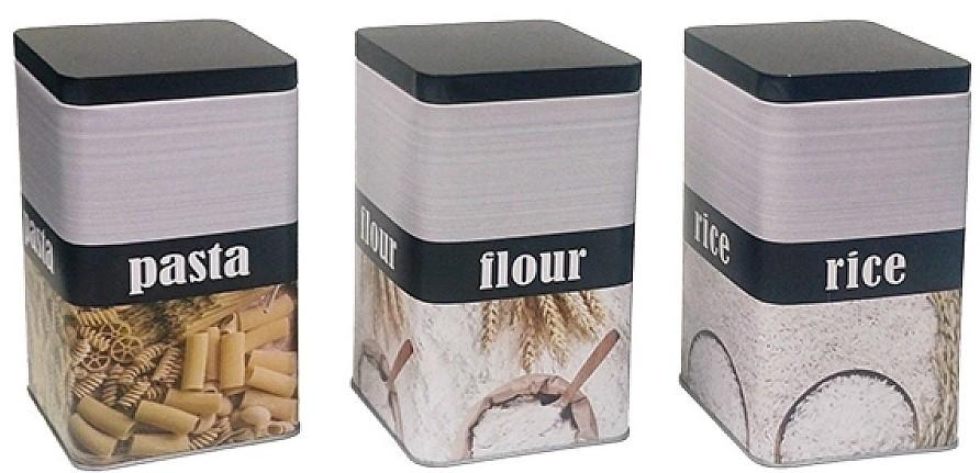 Набор пищевых контейнеров EH Pasta/Rice/Flour