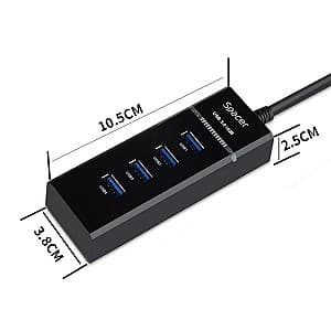 Adaptor de retea Spacer SPH-4USB30-01