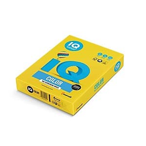 Hirtie colorata imprimanta IQ-Color A4 Yellow mustard, 80 g/m2, IG5080