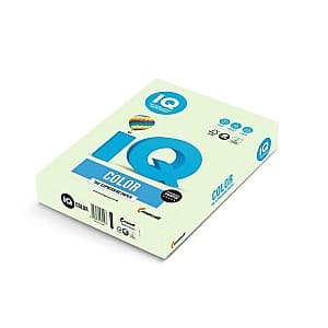 Hirtie colorata imprimanta IQ-Color A4 Pastel Green, 80 g/m2, GN2780