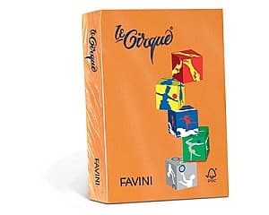 Hirtie colorata imprimanta Favini A4, 250 foi, 160 g/m2, 205 portocaliu A74E304