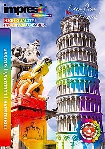 Фотобумага Impreso 100 листов, 160гр, глянцевая, 160100
