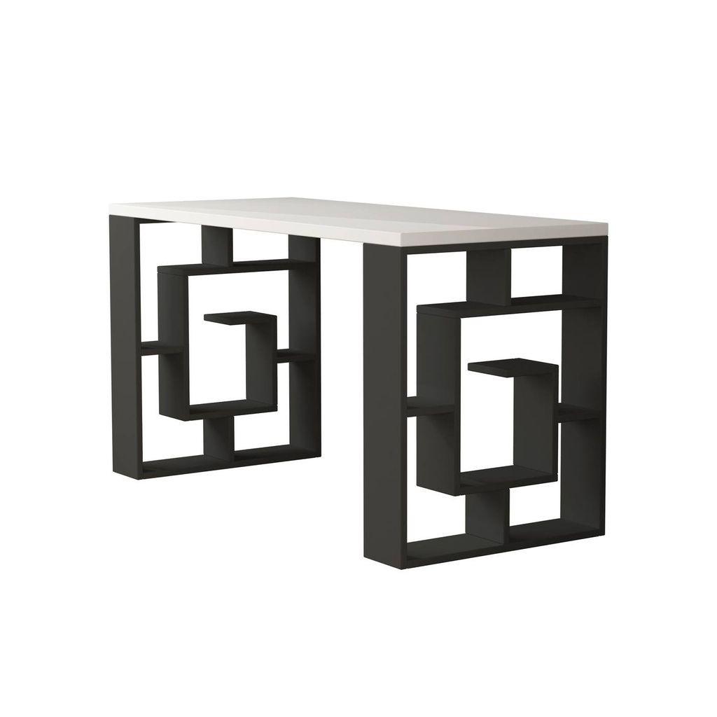 Письменный стол DECO Labirent White/Anthracite