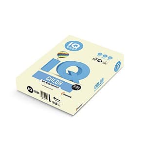 Hirtie colorata imprimanta IQ-Color A4 Pale Vanila, 160 g/m2, BE66160