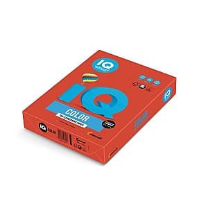 Цветная бумага для принтера IQ-Color A4 Coral Red, 160 г/м2, CO44160