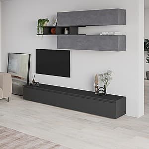 Стенка DECO Venus Anthracite / Retro Grey (Серый)