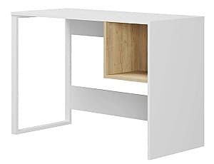 Masa de birou DECO Model 4 White (Alb) / Sapphire Oak (Stejar)