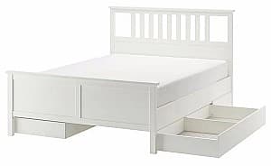 Кровать IKEA Hemnes White/Luroy 140x200