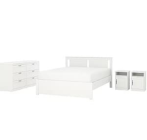 Set dormitor IKEA Songesand White