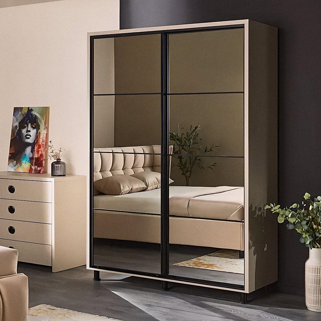 Dulap-cupe Ambianta Torino (oglindă) 1.6 m Fungo