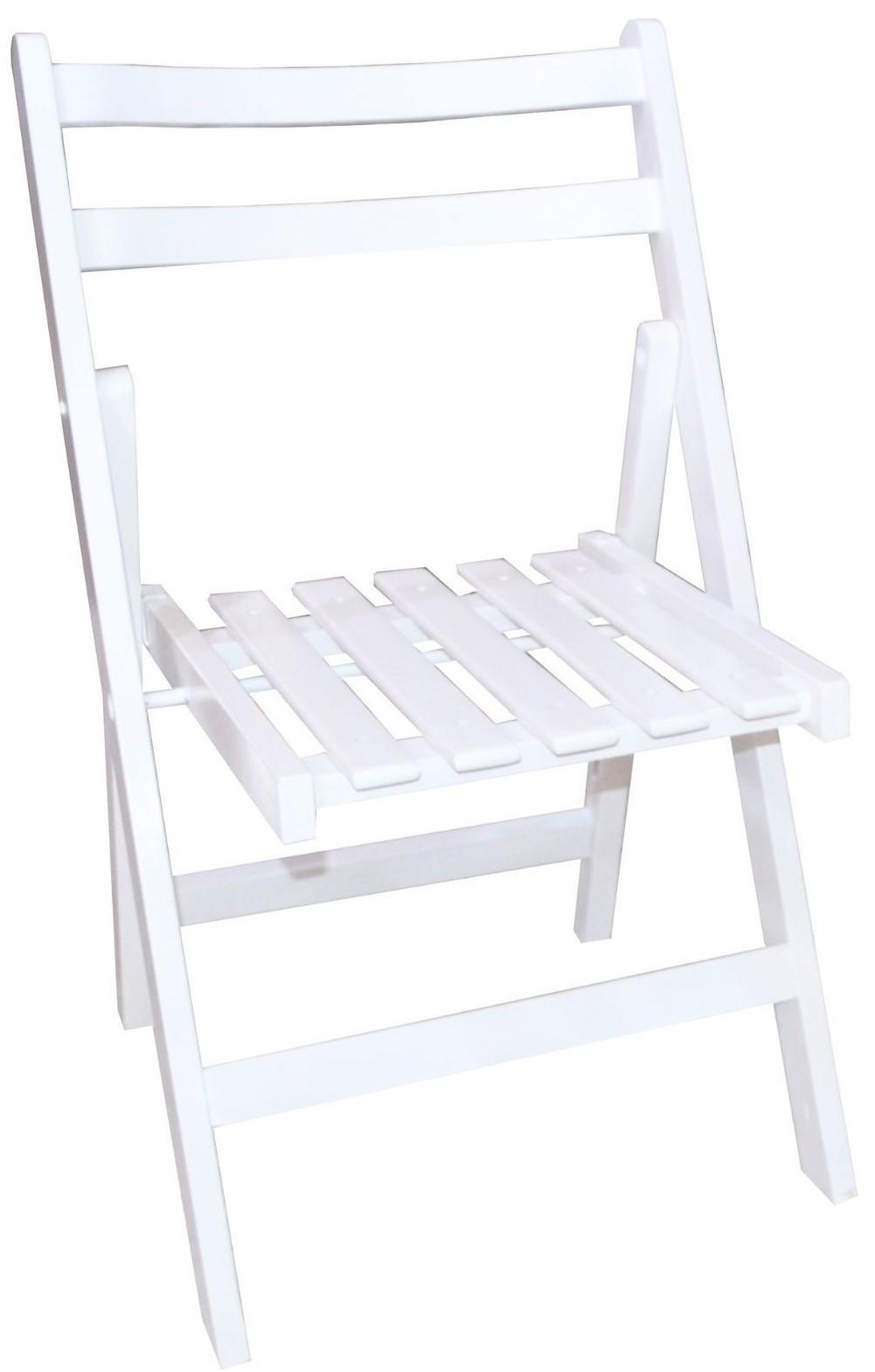 Складной стул Viitorul Белый