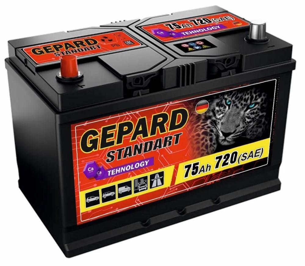 Acumulator auto GEPARD Standart 75Ah