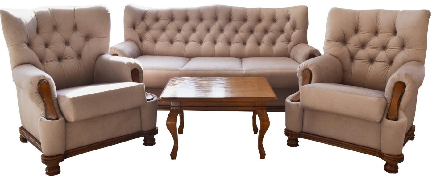 Set canapea si fotolii Viitorul Odihna N Stejar Deschis / Jez Bej