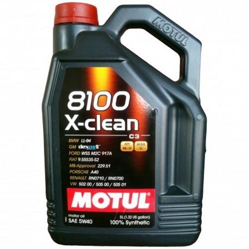 Ulei motor Motul 8100 X-Clean 5W-30 5L