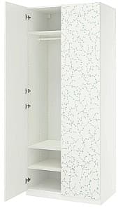 Dulap IKEA Pax/Linnaberg 3 polite 100x60x236 Alb/Model