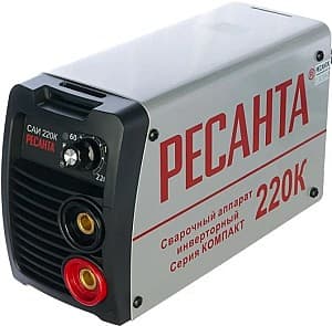 Сварочный аппарат Ресанта 220 A САИ-220K (MMA)