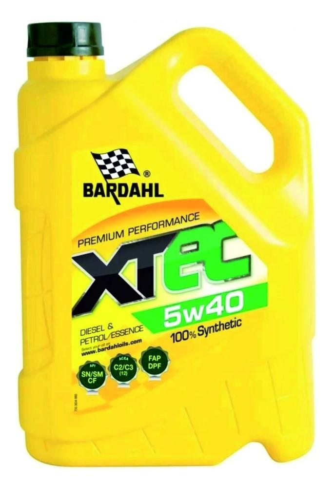 Моторное масло BARDAHL 5W40 XTEC 5л